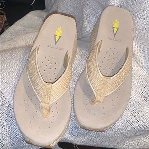 Volatile Heeled Flip Flop sandals